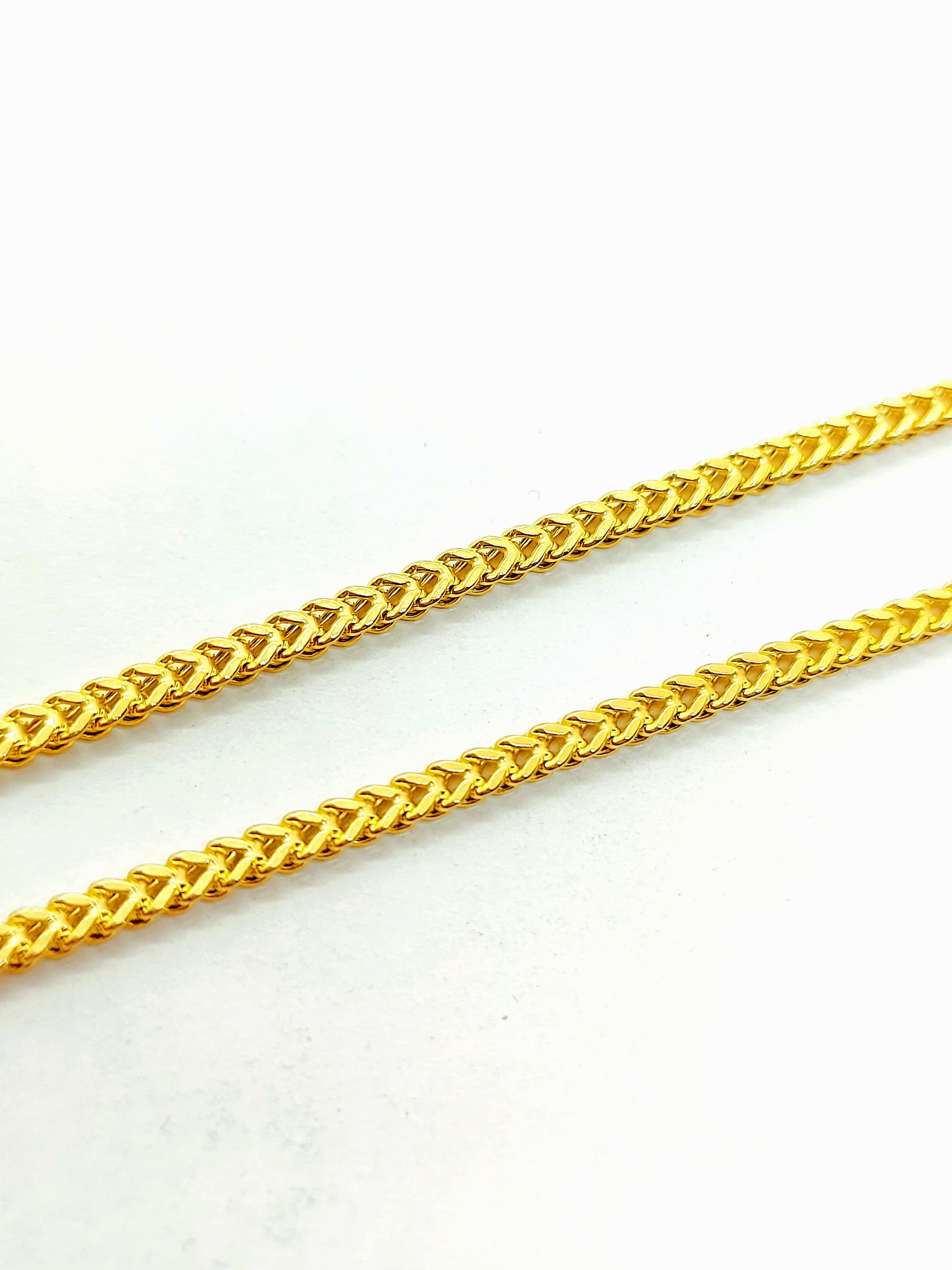 Franco Chain Necklace 10k Yellow Gold
