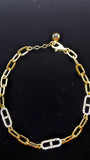Gold women's bracelet