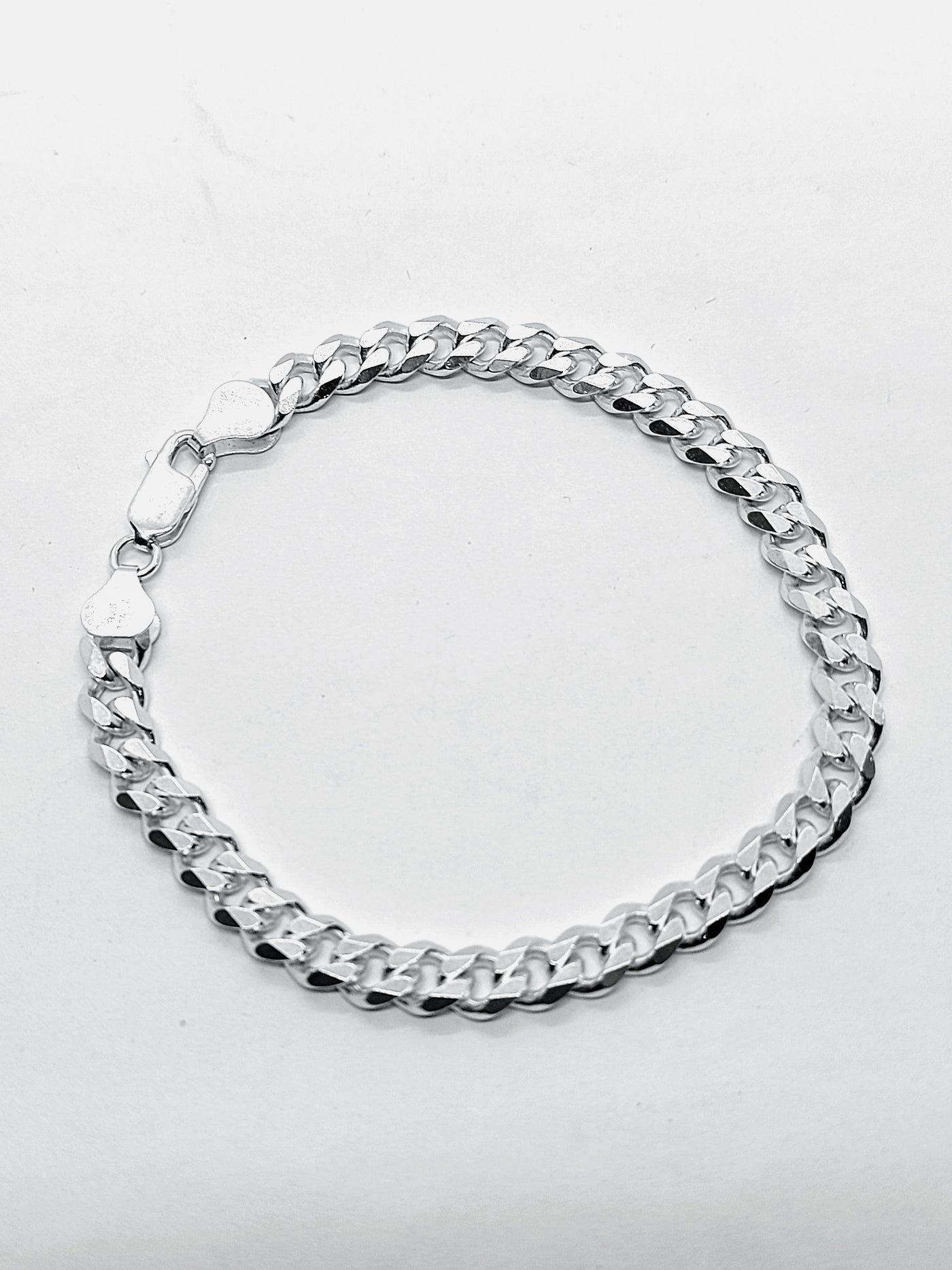 Cuban Bracelet Sterling Silver 925 Italy