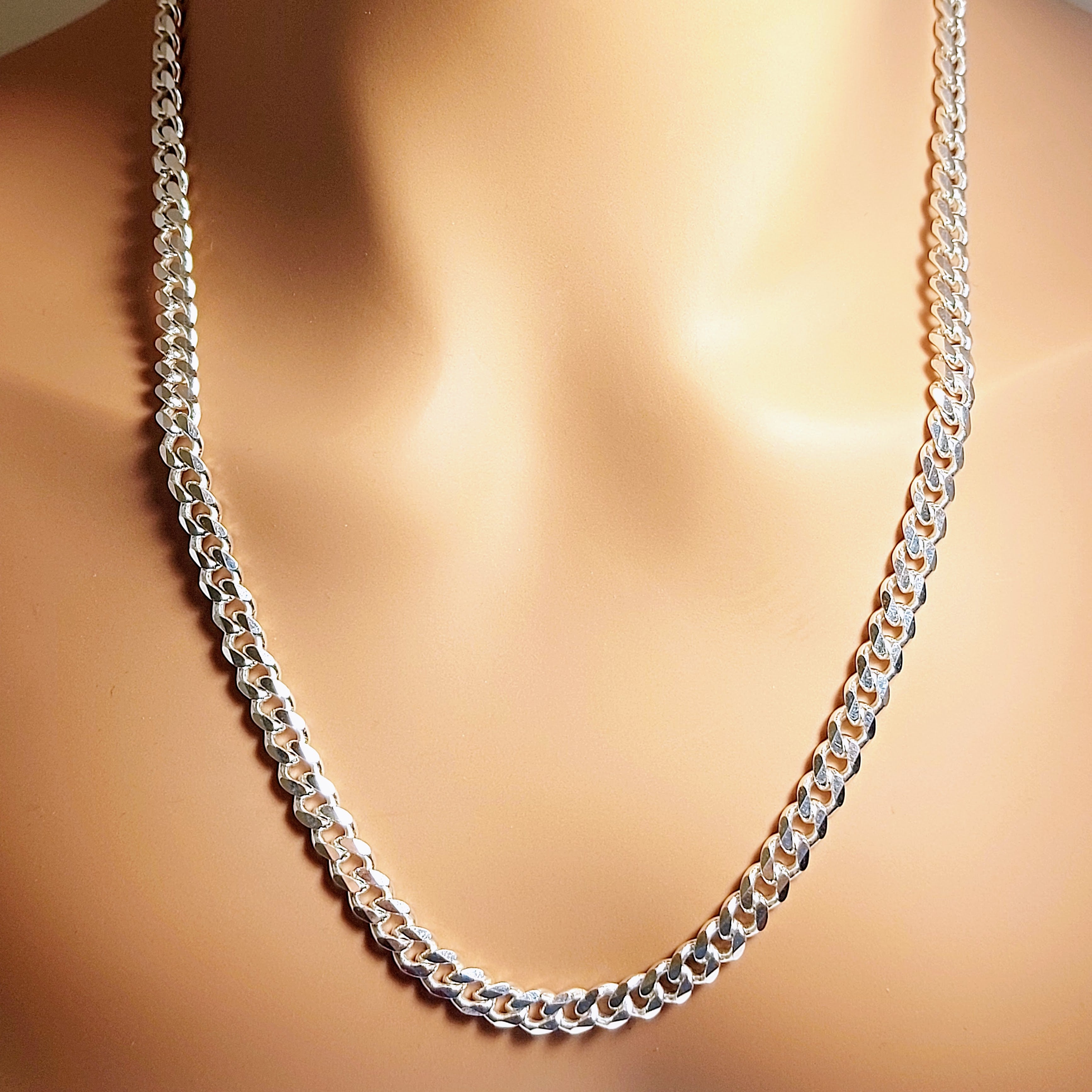 Cuban Chain Sterling Silver 925 Italy