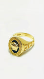 Bague Onyx Méduse Or 10K