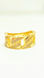 Bague cubaine en or 10K