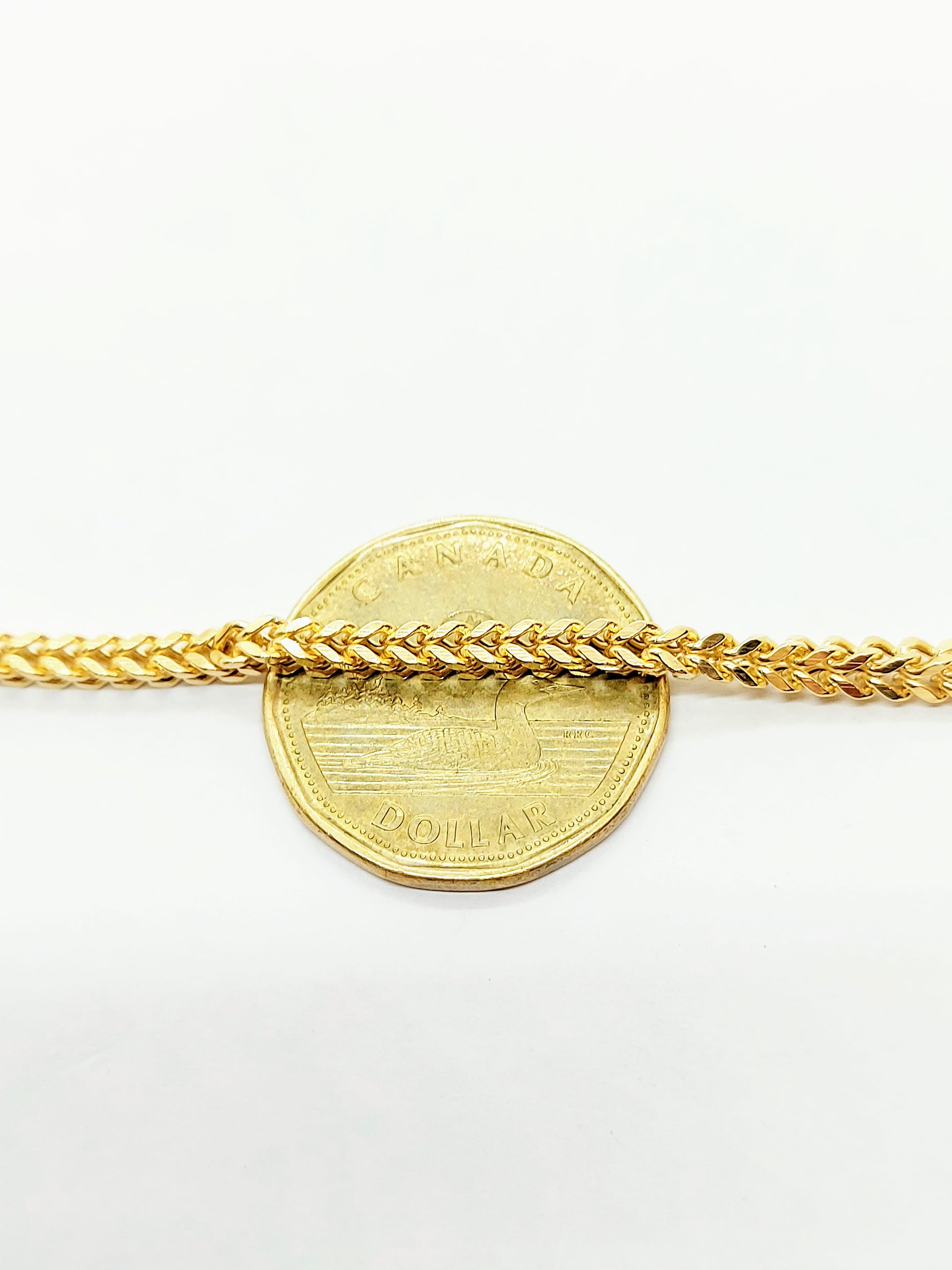 10k Gold Franco chain ~3mm