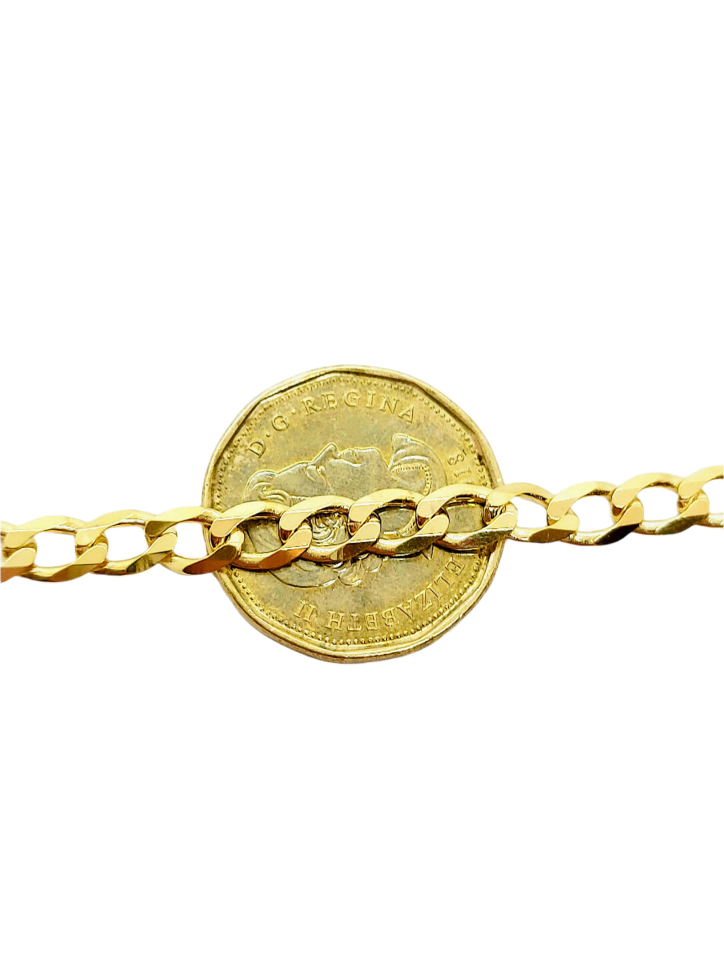 10k Gold Curb link Chain ~6mm