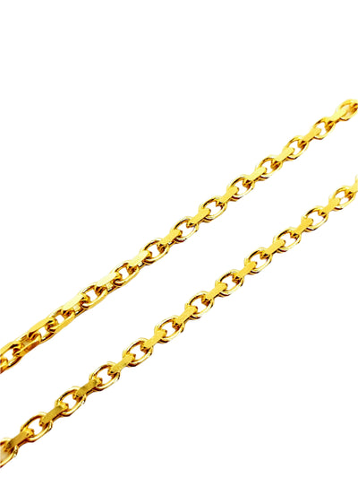 10k Solid Gold Cable chain