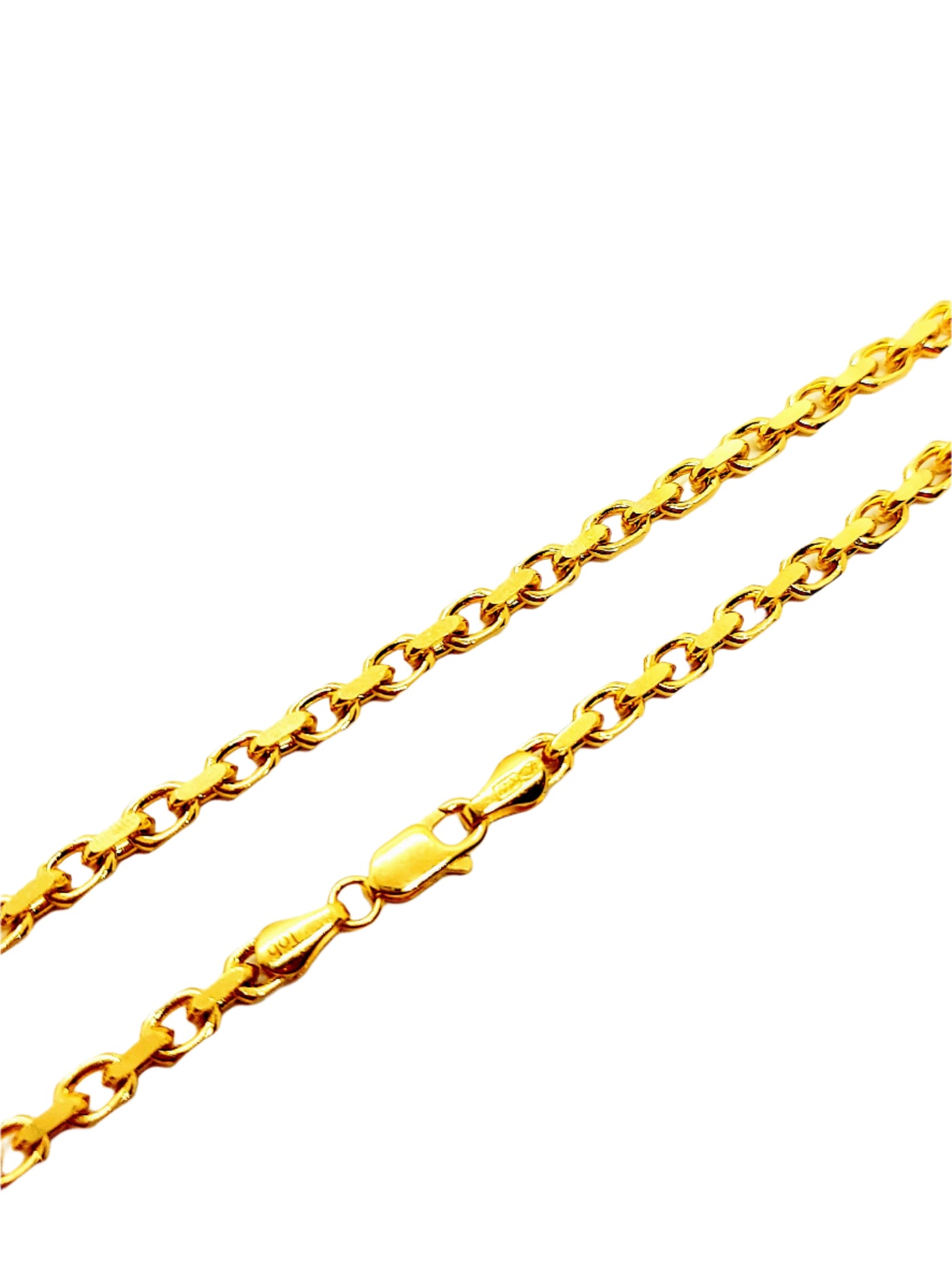 10k Solid Gold Cable chain