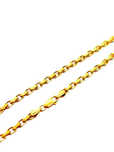 10k Solid Gold Cable chain