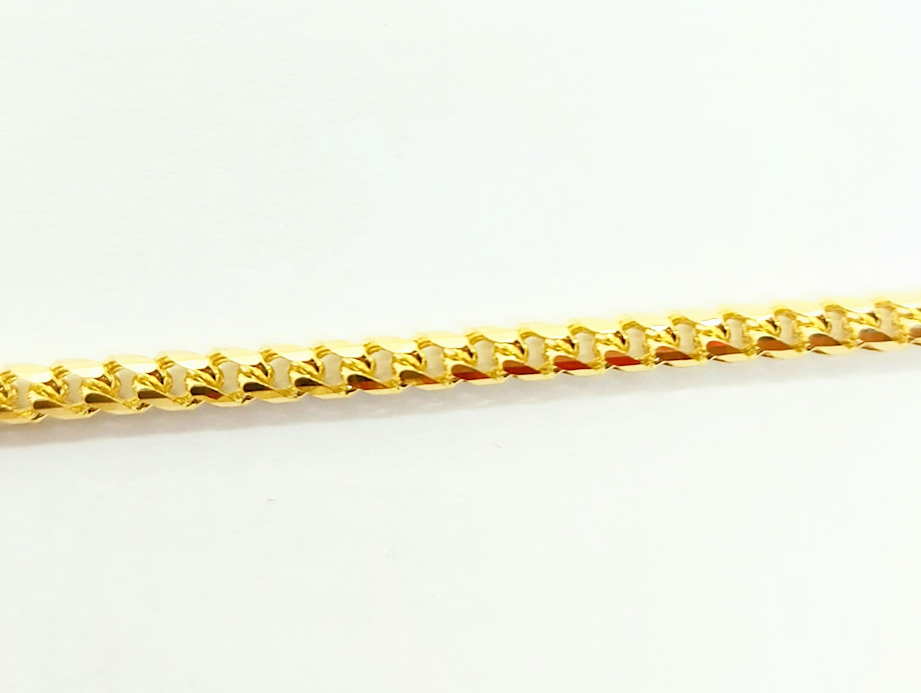 10k Solid Gold Franco chain 2.7mm