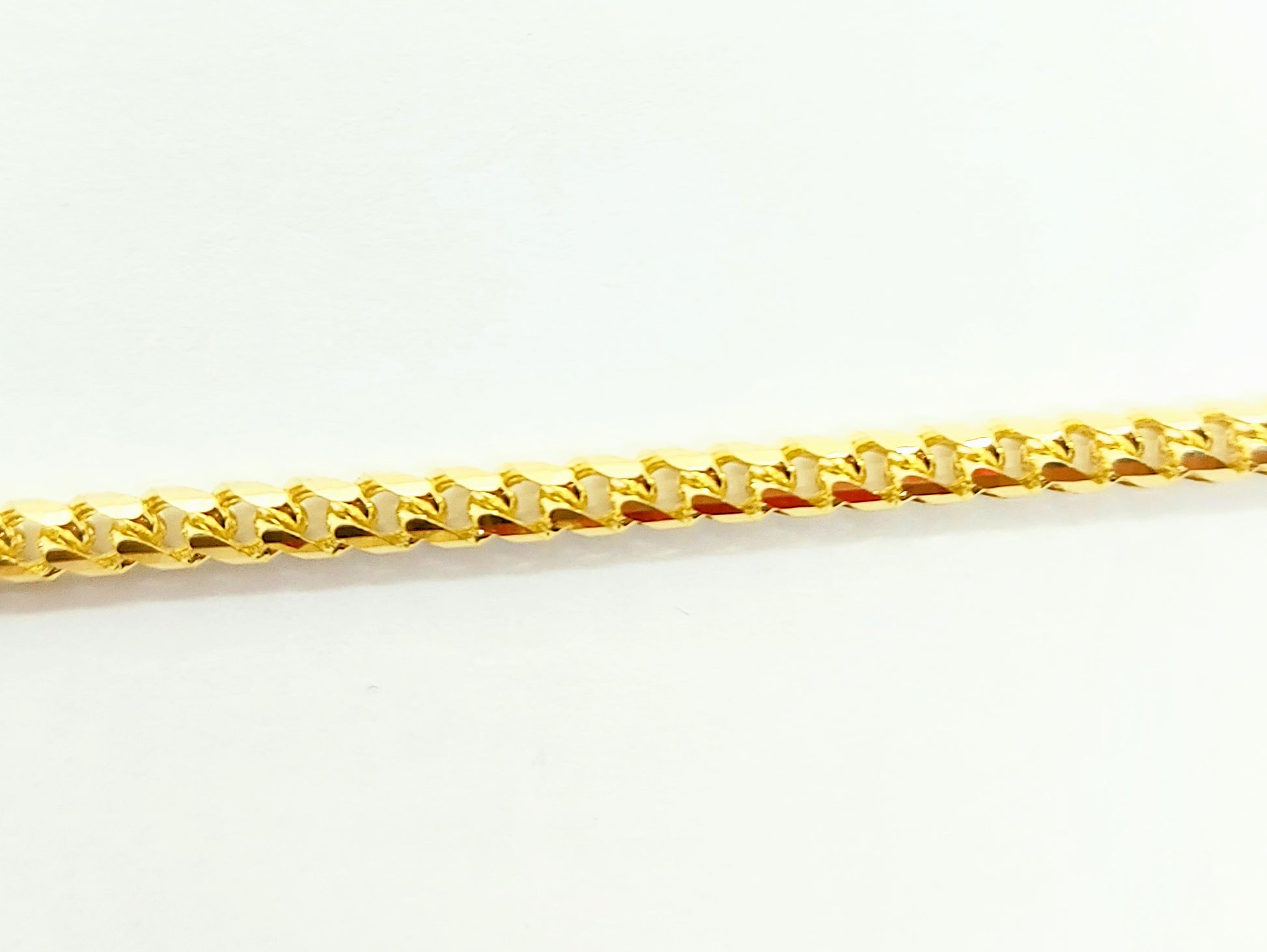 10k Solid Gold Franco chain 2.7mm