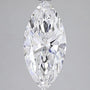 3.00ct Marquise Lab Grown Diamond (Colour D, Clarity VVS2, IGI Certified)