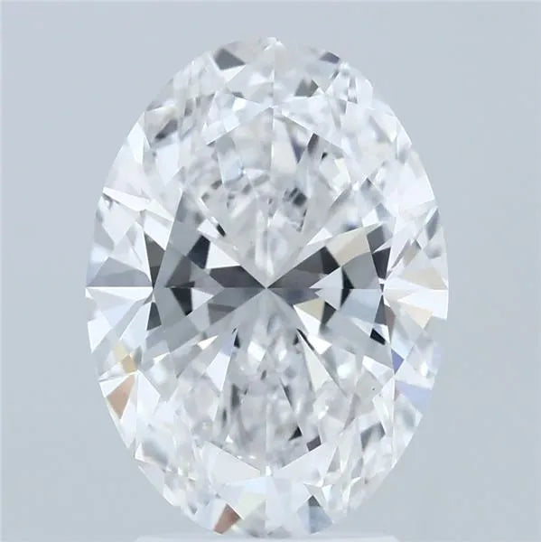 3.00ct Oval Lab Grown Diamond (Colour D, Clarity VS1, IGI Certified)