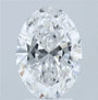 3.00ct Oval Lab Grown Diamond (Colour D, Clarity VS1, IGI Certified)