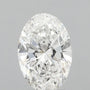 3.00ct Oval Lab Grown Diamond (Colour E, Clarity VVS2, IGI Certified)