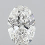3.00ct Oval Lab Grown Diamond (Colour F, Clarity VVS2, IGI Certified)