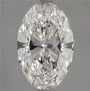 3.00ct Oval Lab Grown Diamond (Colour F, Clarity VVS2, IGI Certified)