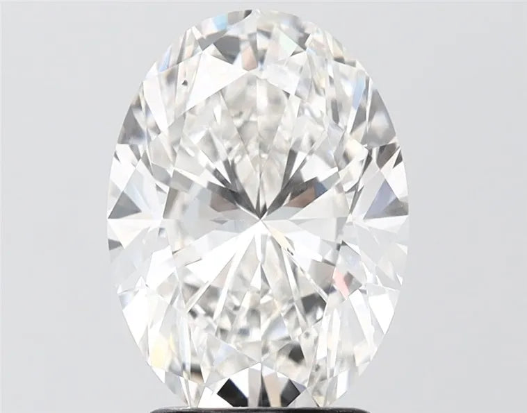 3.00ct Oval Lab Grown Diamond (Colour G, Clarity VS2, IGI Certified)