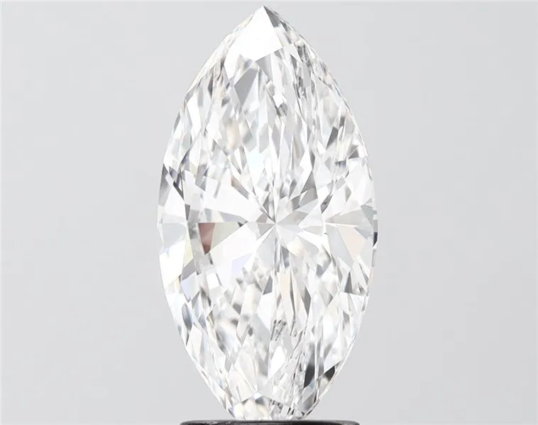 3.02ct Marquise Lab Grown Diamond (Colour F, Clarity VVS1, IGI Certified)