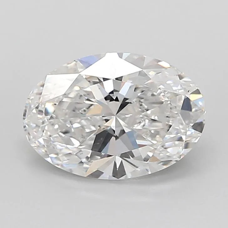 3.02ct Oval Lab Grown Diamond (Colour E, Clarity VS2, IGI Certified)