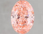 3.09ct Oval Lab Grown Diamond (Colour Fancy Vivid Pink, Clarity VS1, IGI Certified)
