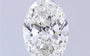 3.10ct Oval Lab Grown Diamond (Colour G, Clarity VS1, IGI Certified)
