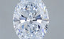 3.12ct Oval Lab Grown Diamond (Colour H, Clarity VVS1, IGI Certified)