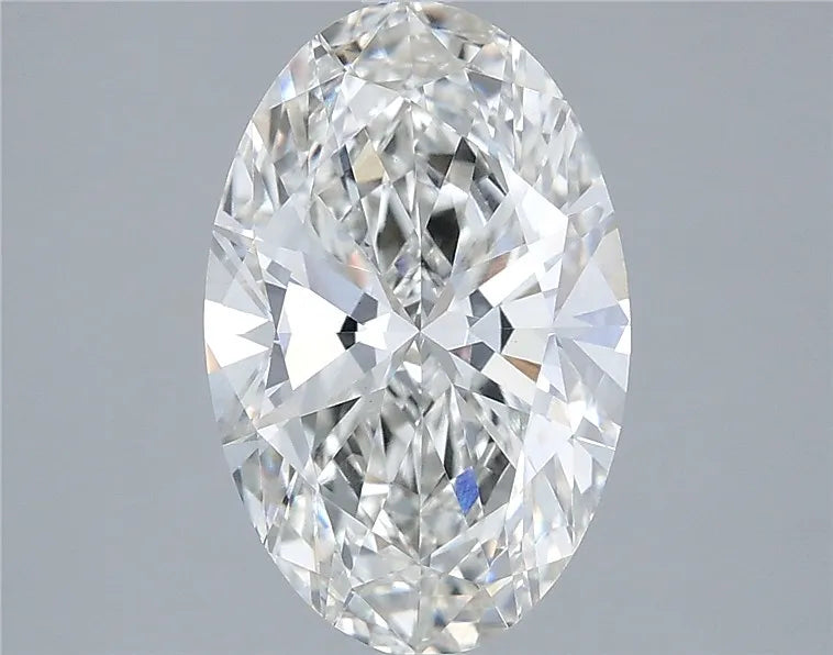 3.50ct Oval Lab Grown Diamond (Colour G, Clarity VVS2, IGI Certified)