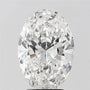 3.51ct Oval Lab Grown Diamond (Colour E, Clarity VS1, IGI Certified)
