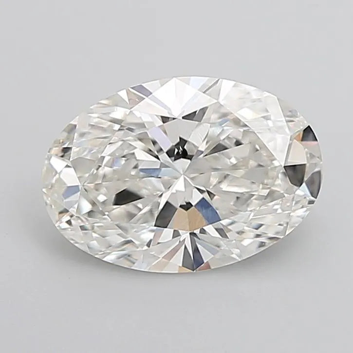 3.54ct Oval Lab Grown Diamond (Colour G, Clarity VVS2, IGI Certified)