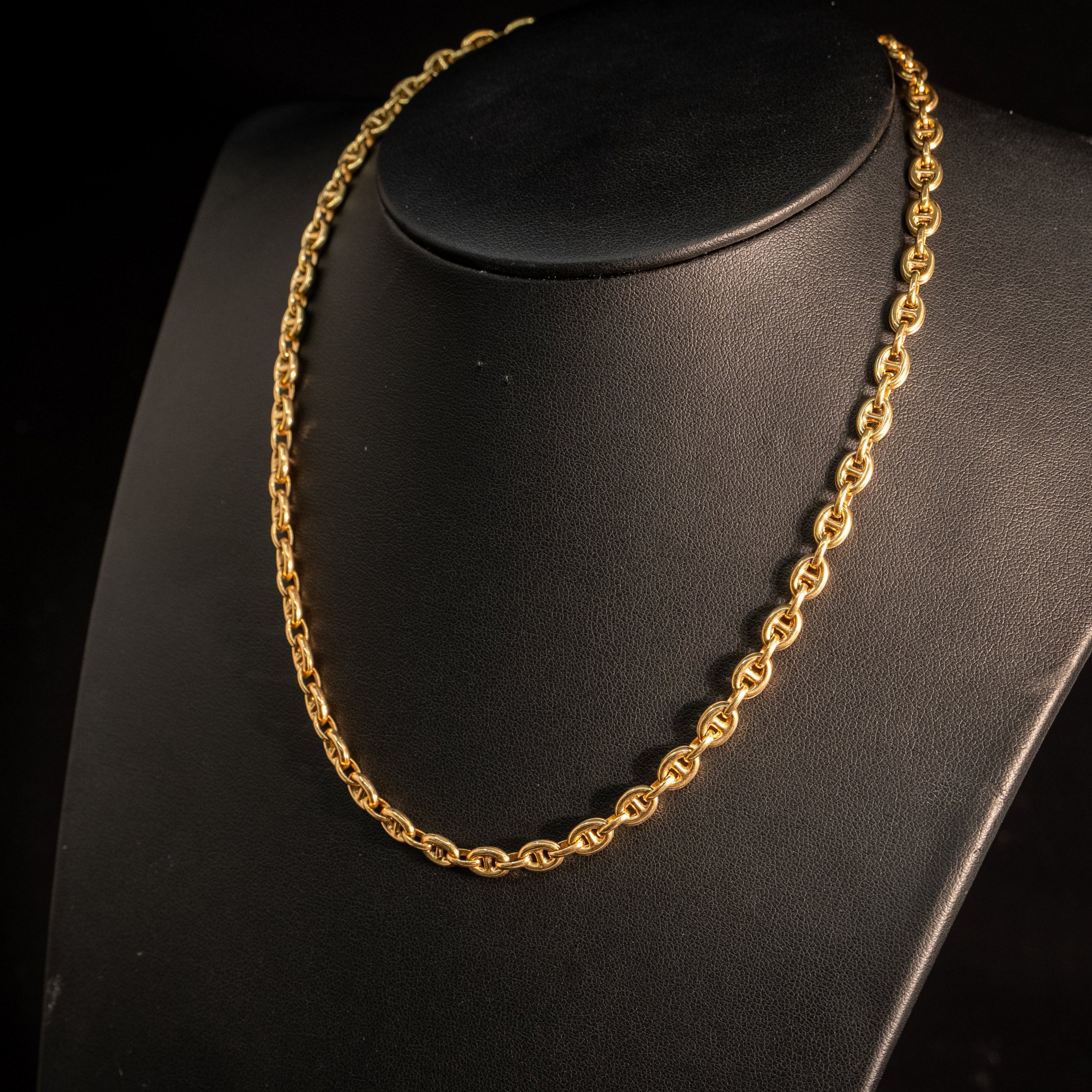 10k Gold Coffe Bean Gucci Cain 5.4mm