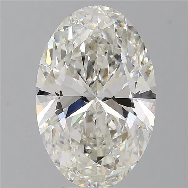 5.57ct Oval Lab Grown Diamond (Colour G, Clarity VVS2, IGI Certified)