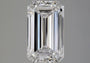 6.02ct Emerald Natural Diamond (Colour D, Clarity VVS1, GIA Certified)