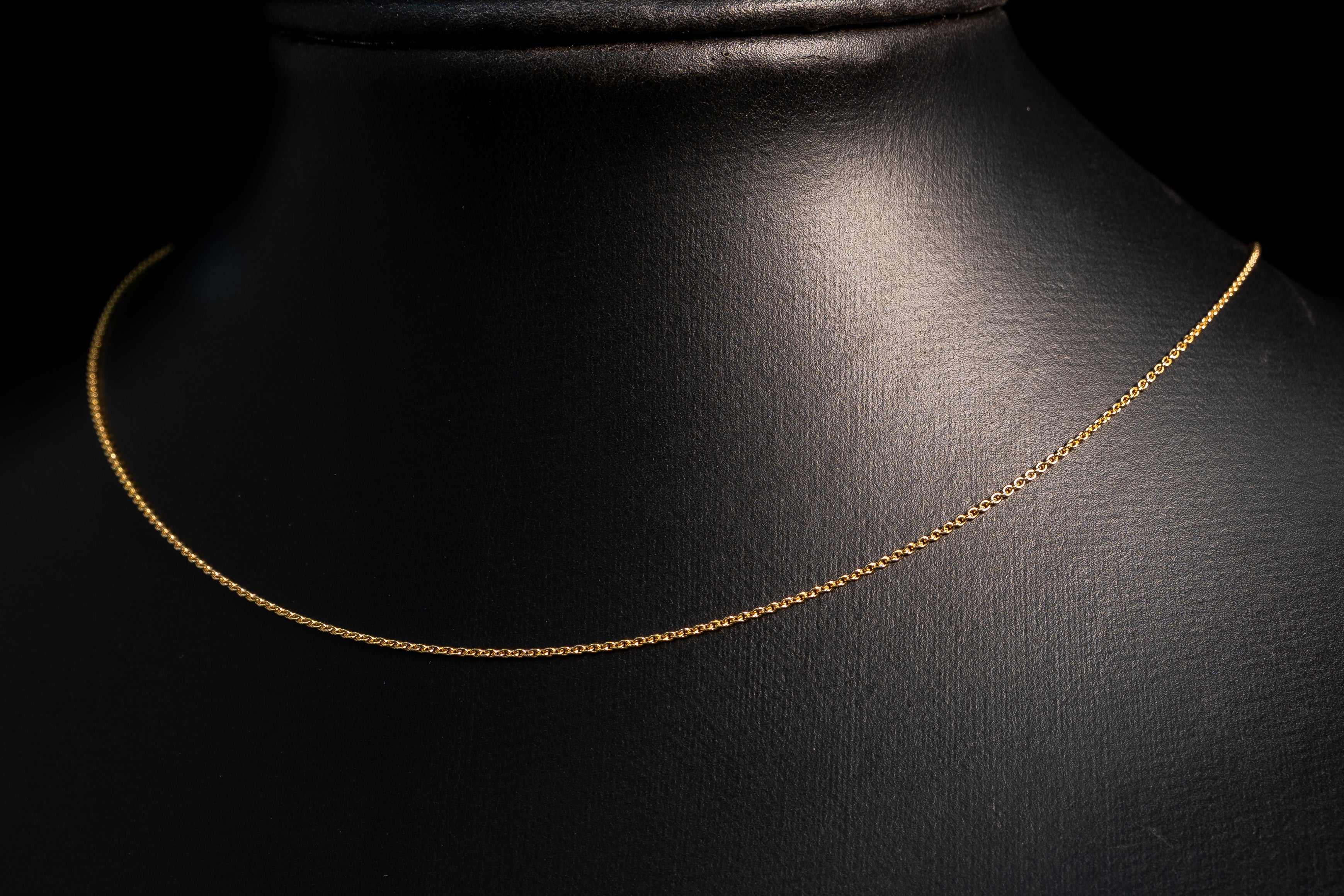 14k Gold Cable chain 1mm