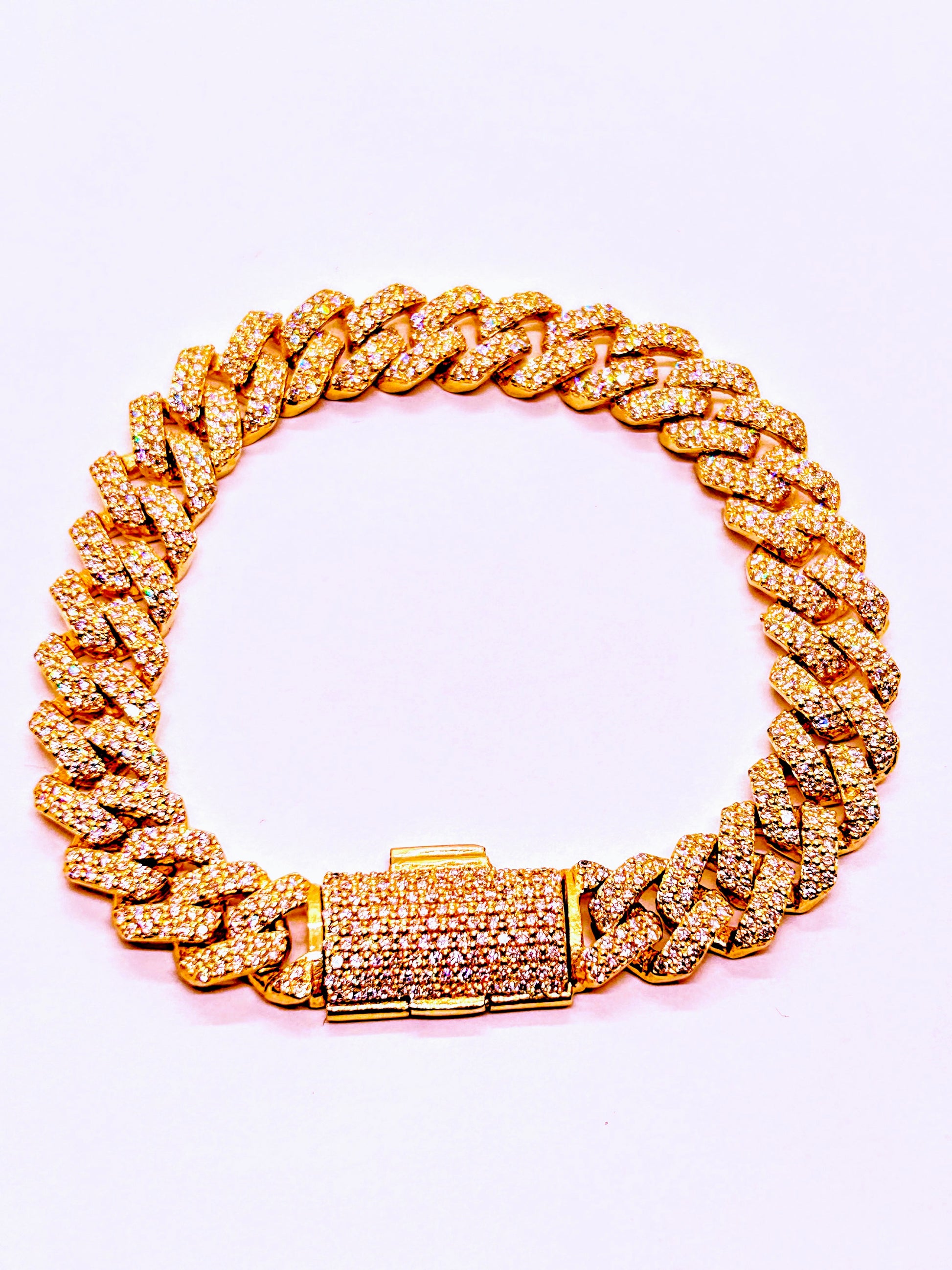 Diamond Cuban Bracelet 10mm