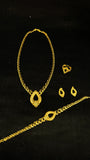 21k Gold Middle Eastern Wedding Set Jewelry