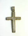 Croix en or 10K avec pierres CZ