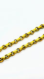 10k heavy Rolo gold chain