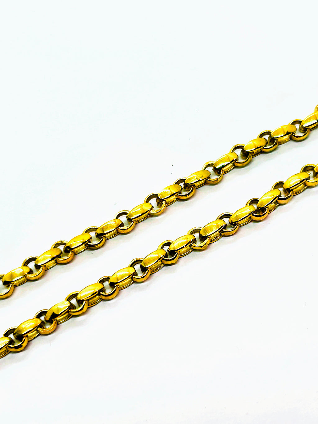 10k heavy Rolo gold chain