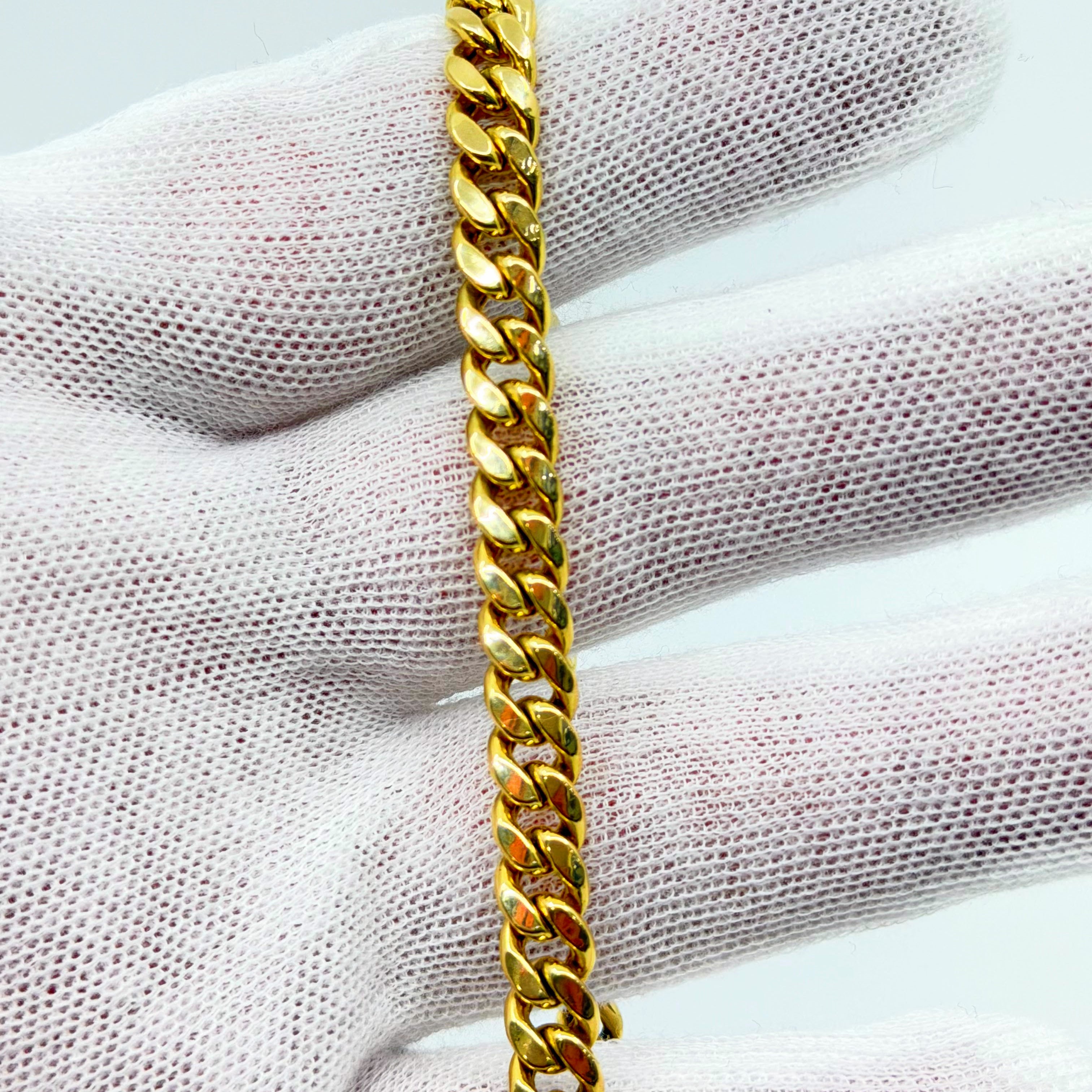10k Gold Cuban Bracelet 6.8mm