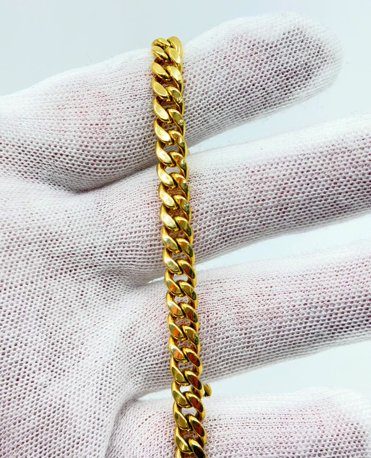 10k Gold Cuban Bracelet 6.8mm