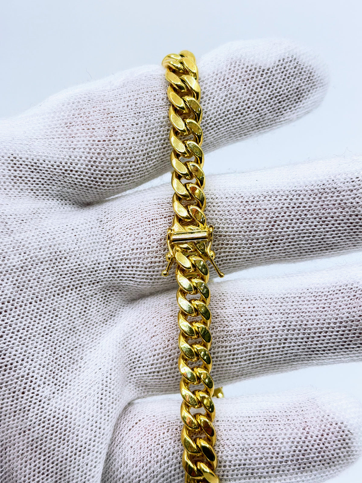 10k Gold Cuban Bracelet 6.8mm