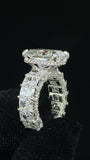 Radiant queen Engagement Ring