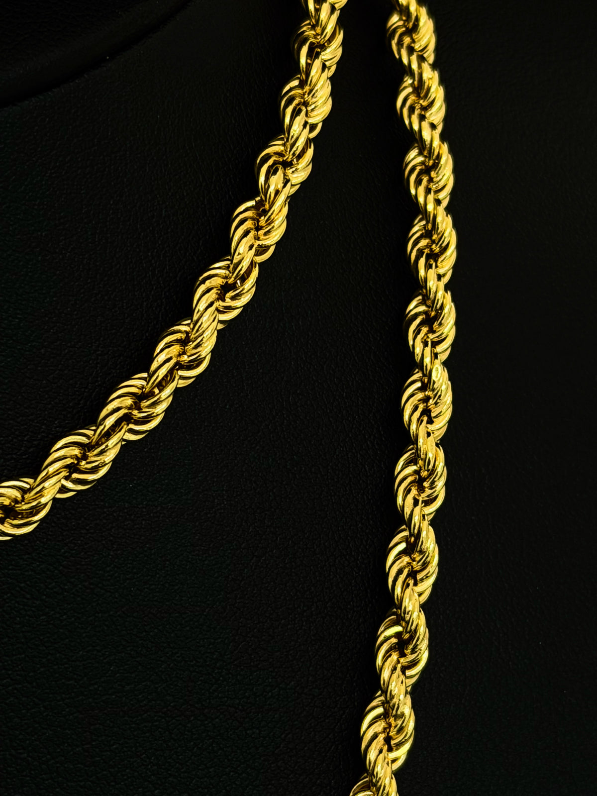18k Gold Rope chain 4.3mm