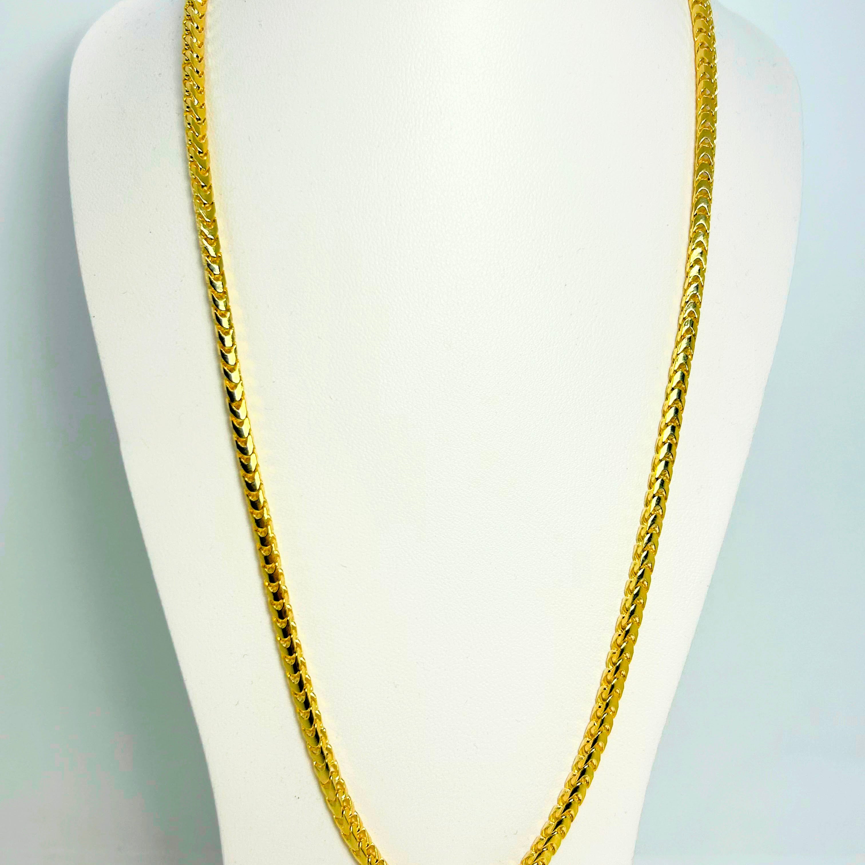 10k Gold Franco chain ~4mm