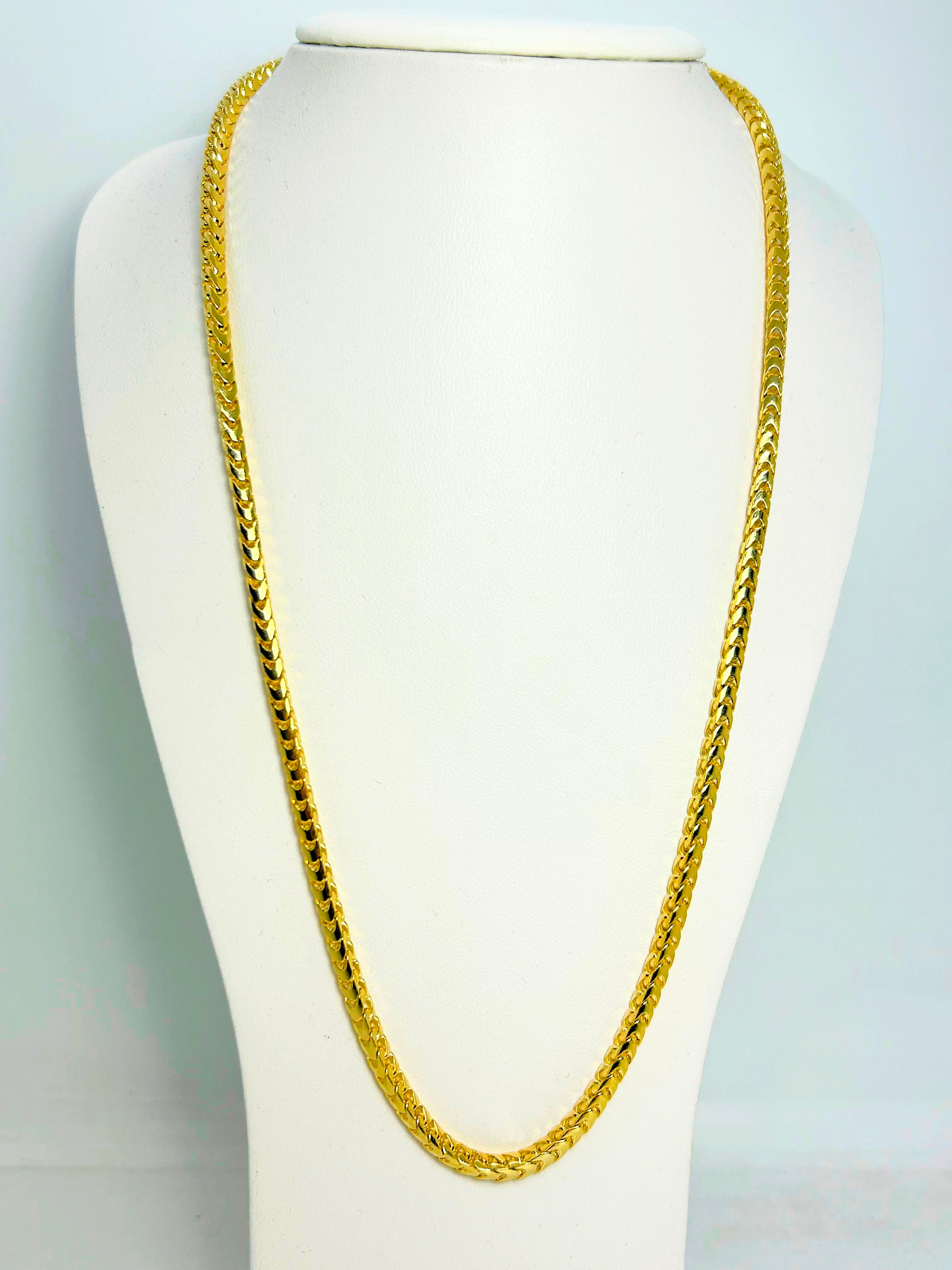 10k Gold Franco chain ~4mm