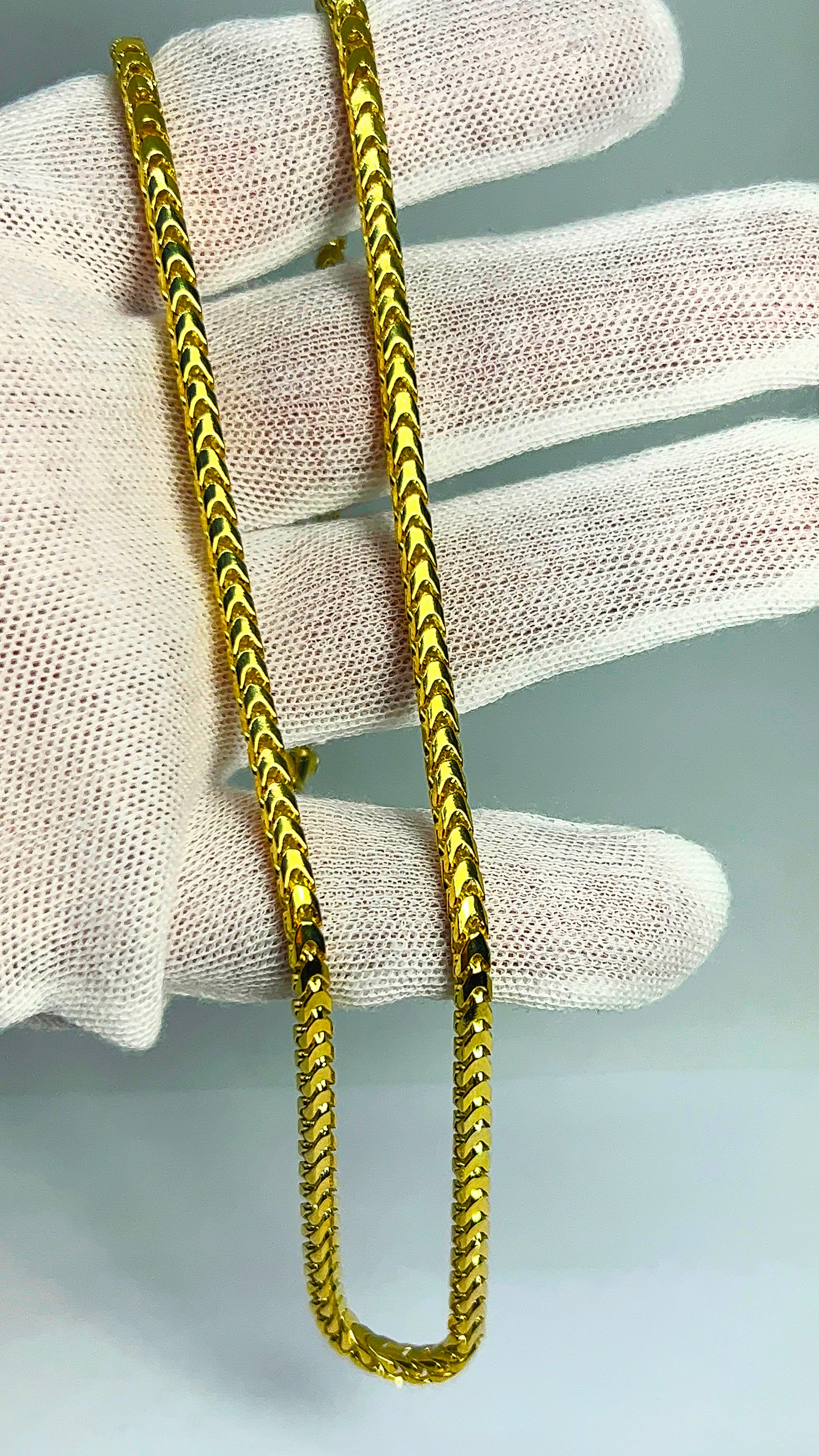 10k Gold Franco chain ~4mm