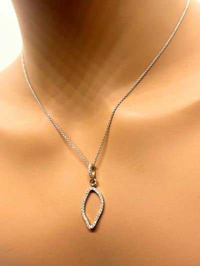 10k Gold Necklace with Natural diamonds
