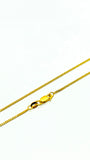 Collier en or 14 carats maille gourmette