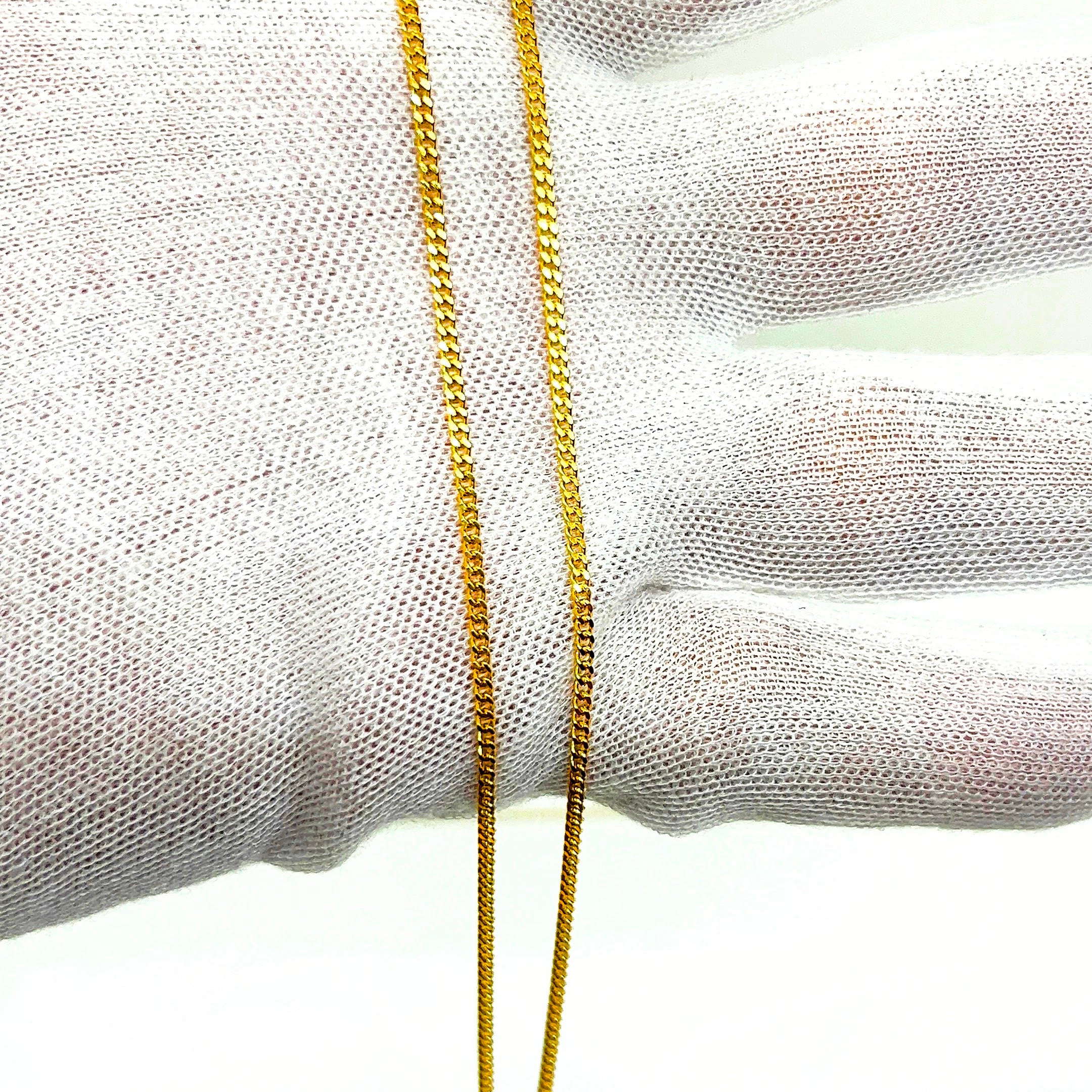 Collier Gourmette en Or 14k ~1,8mm de large