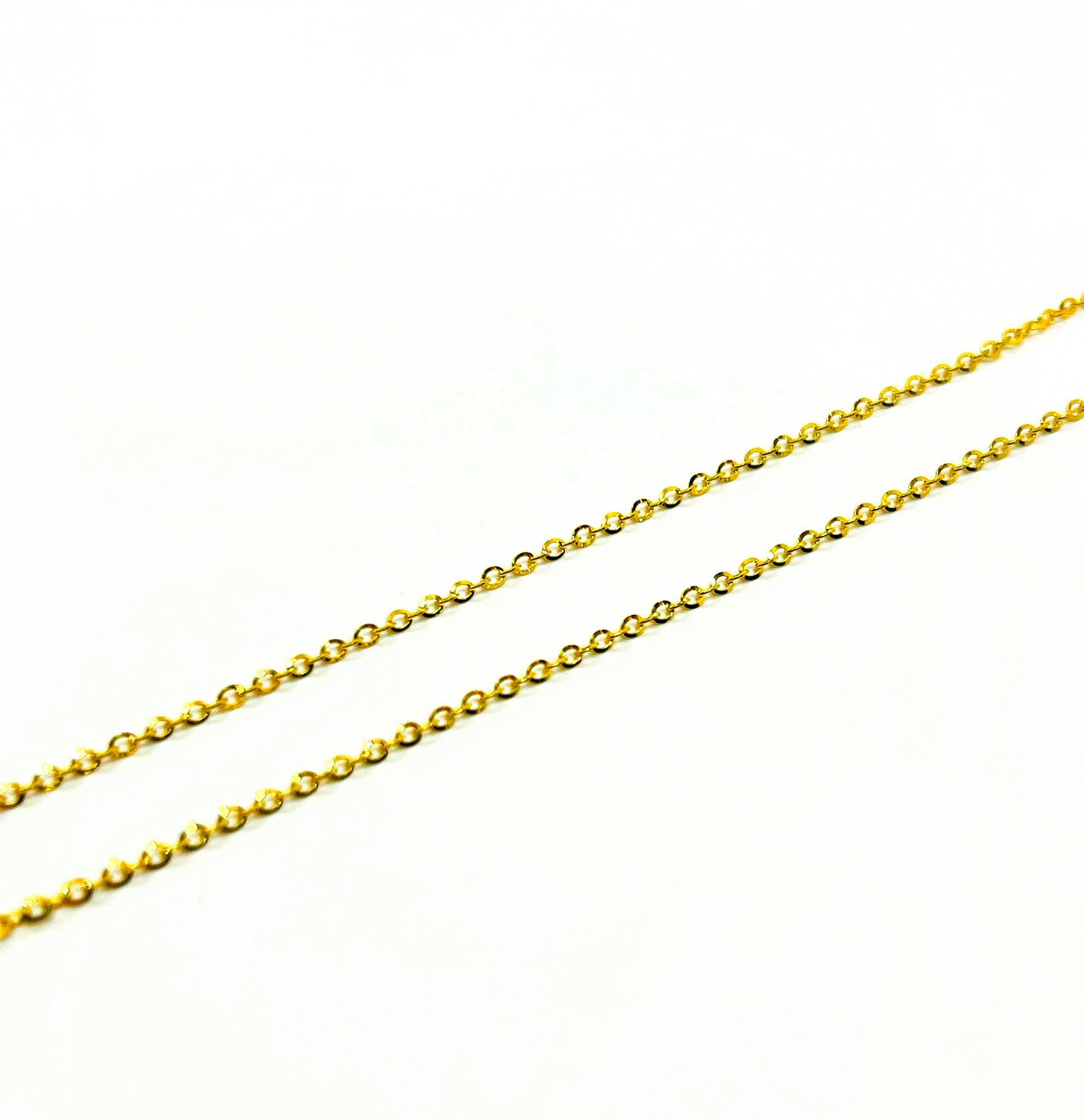 14k Gold Rolo Necklace
