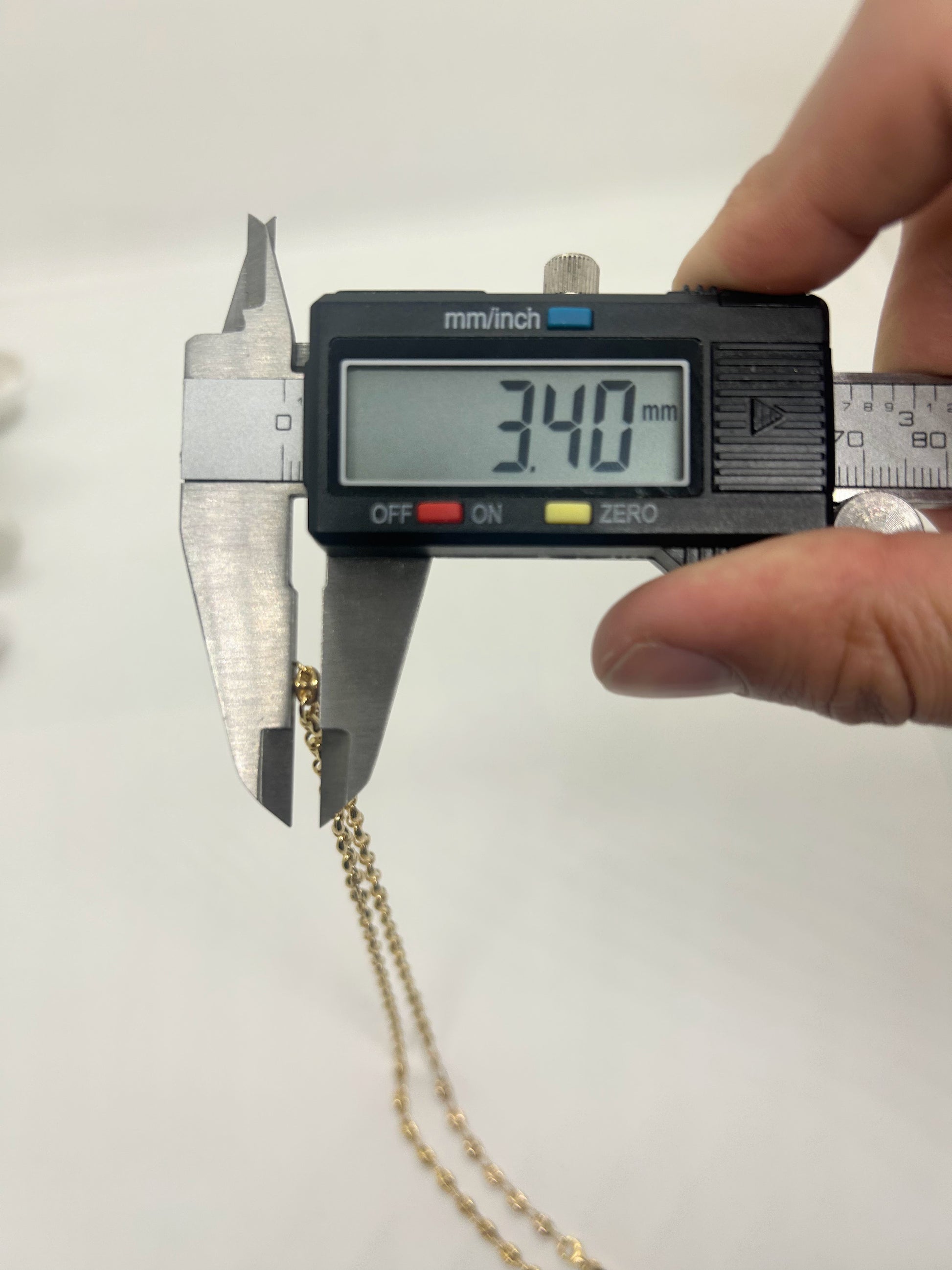 10k Gold Gucci/Mariner Chain 3.4mm